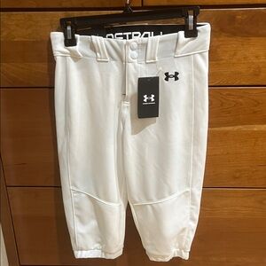 Under Armour Kids White Athletic Pants